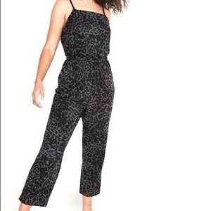 Old Navy waist defined sleeveless cami jumpsuit